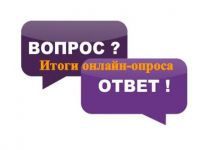 Итоги онлайн-опроса «Ответьте нам»