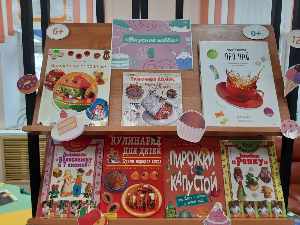 Кулинария для детей: Маршаковка приглашает на выставку «вкусных» книг <  Новости | Национальная детская библиотека Республики Коми им. С.Я. Маршака